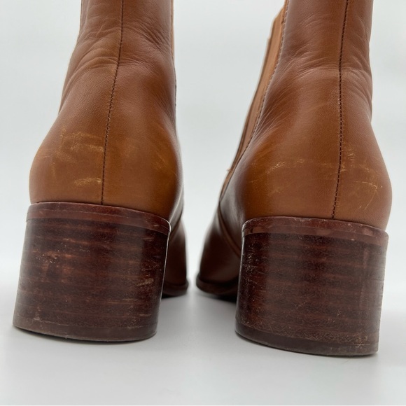 Madewell Leather Heeled Ankle “Brynn” Boots Size 8 - Picture 10 of 15